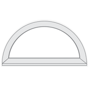 uPVC Arched Windows