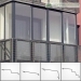 Balcony glazing uPVC glazing system