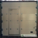 Sectional garage doors with wicket door