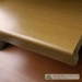 MDF window board with light wood effect