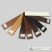 Roller blind cassette and side channel colours