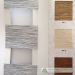 Day and night roller blinds samples