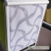 Roller blinds with standard white cassette