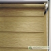 Day and night roller blinds without side channels