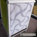 Roller blinds with a standard white cassette