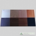 Colour samples for apartment security doors