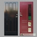 Exterior security doors