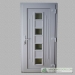 uPVC entrance doors white design