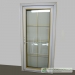 uPVC external doors with aluminium sill and gold 8 mm door grids