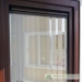 uPVC window with a horizontal air vent above the glazing