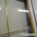 Grids inside the glazing gold colour