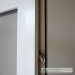 uPVC front door hardware with security hooks
